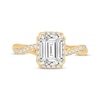 Thumbnail Image 3 of Lab-Grown Diamonds by KAY Emerald-Cut Engagement Ring 2-1/3 ct tw 14K Yellow Gold