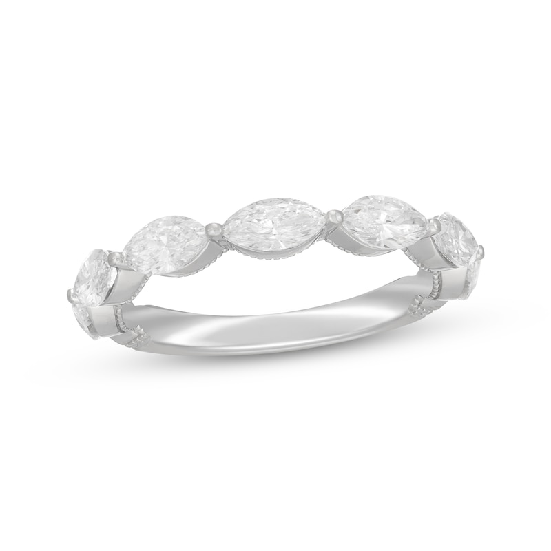 Main Image 1 of Neil Lane Artistry Marquise-cut Lab-Grown Diamond Anniversary Band 1-1/2 ct tw 14K White Gold