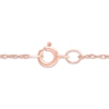 Thumbnail Image 3 of Diamond Heart Swirl Necklace 1/10 ct tw 10K Rose Gold 18&quot;