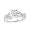 Thumbnail Image 0 of Lab-Created Diamonds by KAY Princess-Cut Engagement Ring 4 ct tw 14K White Gold