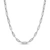 Thumbnail Image 1 of Men's Hollow Mariner Chain Necklace 6.5mm Stainless Steel 24&quot;