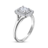 Thumbnail Image 2 of THE LEO Diamond Emerald-Cut Double Frame Engagement Ring 3/4 ct tw 14K White Gold