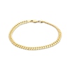 Thumbnail Image 0 of Solid Cuban Curb Chain Bracelet 4.95mm 14K Yellow Gold 8.5"