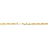 Thumbnail Image 2 of Solid Cuban Curb Chain Bracelet 4.95mm 14K Yellow Gold 8.5"