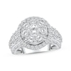 Thumbnail Image 0 of Lab-Grown Diamonds by KAY Round-Cut Halo Engagement Ring 3 ct tw 14K White Gold