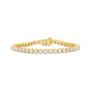 Thumbnail Image 1 of Lab-Grown Diamonds by KAY Tennis Bracelet 5 ct tw 14K Yellow Gold 7&quot;