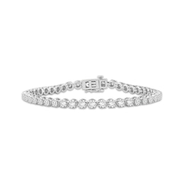 Lab-Created Diamonds by KAY Tennis Bracelet 5 ct tw 14K White Gold 7&quot;