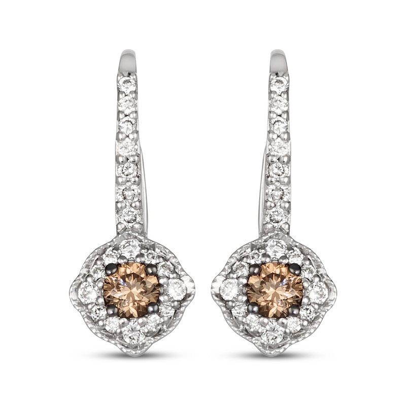 Le Vian Diamond Earrings 1/2 ct tw 14K Vanilla Gold