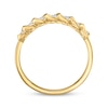 Thumbnail Image 3 of Diamond Twist Fashion Ring 1/4 ct tw 10K Yellow Gold