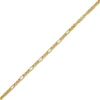 Thumbnail Image 2 of Hollow Diamond-Cut Short & Long Link Box Chain Necklace 3.5mm 10K Yellow Gold 22&quot;