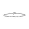 Thumbnail Image 1 of Lab-Grown Diamonds by KAY Baguette & Round-Cut Tennis Bracelet 2-1/2 ct tw 10K White Gold 7&quot;