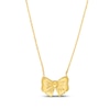 Thumbnail Image 1 of Bow Necklace 14K Yellow Gold 16&quot;