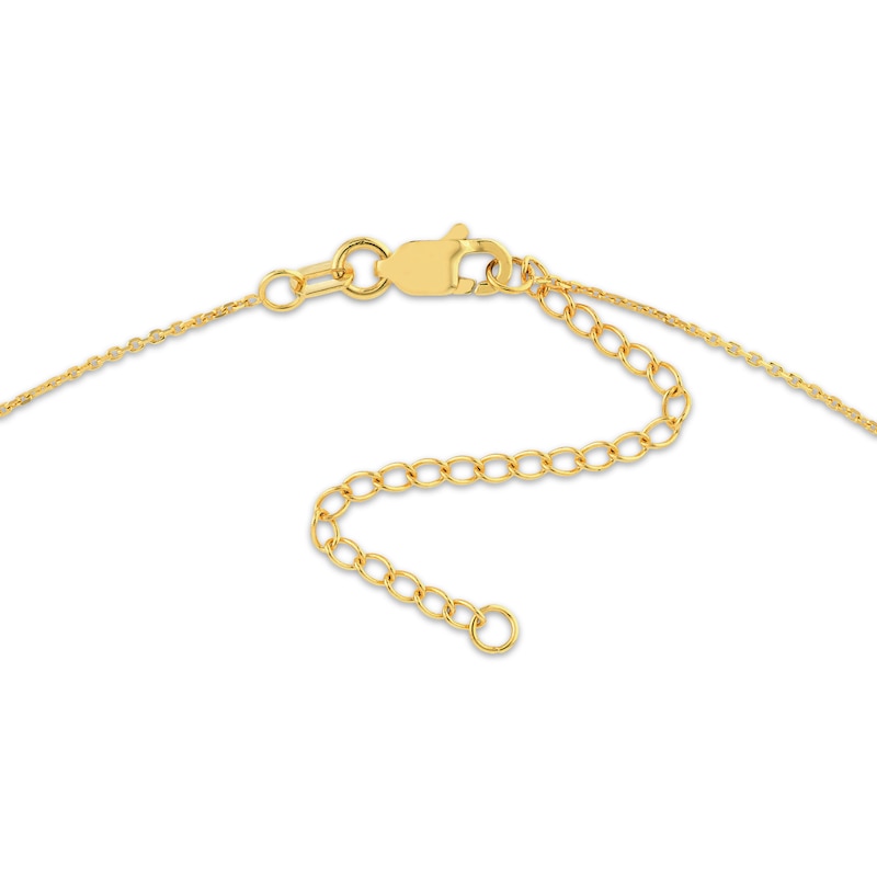 Main Image 3 of Bow Necklace 14K Yellow Gold 16&quot;