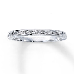 Previously Owned Diamond Anniversary Band 1/4 ct tw Round-cut Platinum