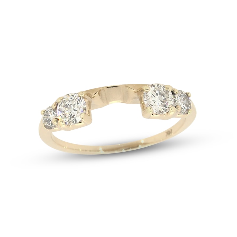 Main Image 1 of Previously Owned Diamond Enhancer Ring 3/4 ct tw Round-cut 14K Yellow Gold