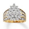 Thumbnail Image 0 of Previously Owned Diamond Ring 2 Carats tw 10K Yellow Gold