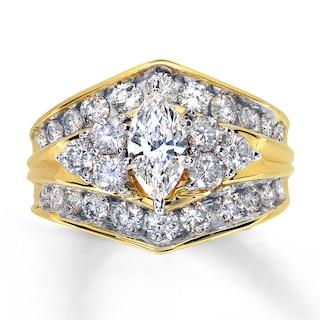 Previously Owned Ring 2 ct tw Diamonds 14K Yellow Gold | Kay Outlet