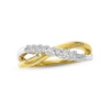 Thumbnail Image 1 of Previously Owned Diamond Anniversary Band 1/6 ct tw Round-cut 10K Two-Tone Gold