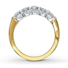 Thumbnail Image 1 of Previously Owned Anniversary Ring 3/4 ct tw Round-cut Diamonds 14K Two-Tone Gold
