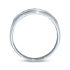 Thumbnail Image 1 of Previously Owned Men's Diamond Wedding Band 1/2 ct tw Round-cut 14K White Gold - Size 10.25