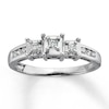 Thumbnail Image 0 of Previously Owned Diamond Ring 1/4 ct tw Princess-Cut 14K White Gold