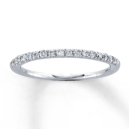 Previously Owned Anniversary Band 1/4 ct tw Round-cut Diamonds 14K White Gold