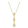 Thumbnail Image 0 of Previously Owned Diamond Necklace 1/2 ct tw 14K Yellow Gold