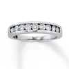 Thumbnail Image 1 of Previously Owned Diamond Wedding Band 1/2 ct tw Round-cut 14K White Gold