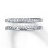 Thumbnail Image 0 of Previously Owned Wedding Bands 1/4 ct tw Round-cut Diamonds 14K White Gold - Size 7