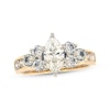 Thumbnail Image 1 of Previously Owned THE LEO Diamond Engagement Ring 1-3/4 ct tw Marquise & Round-cut 14K Two-Tone Gold/Platinum