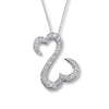 Thumbnail Image 0 of Previously Owned Diamond Necklace 1 ct tw 14K White Gold