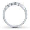 Thumbnail Image 1 of Previously Owned Diamond Anniversary Ring 1/10 ct tw Round-cut 14K White Gold
