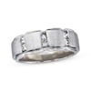 Thumbnail Image 1 of Previously Owned Men's Wedding Band 5/8 ct tw Square-cut Diamonds 14K White Gold - Size 13.25