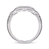 Thumbnail Image 3 of Previously Owned Men's Wedding Band 5/8 ct tw Square-cut Diamonds 14K White Gold - Size 13.25