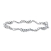 Thumbnail Image 1 of Previously Owned Diamond Journey Bracelet 1ct tw 10K White Gold 7.25&quot;