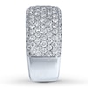 Thumbnail Image 2 of Previously Owned Diamond Anniversary Ring 2 ct tw Round-cut 14K White Gold