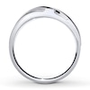 Thumbnail Image 2 of Previously Owned Men's Diamond Wedding Band 1/10 ct tw Round-cut 10K White Gold