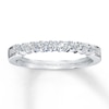 Thumbnail Image 1 of Previously Owned Diamond Anniversary Band 1/3 ct tw Round-cut 14K White Gold