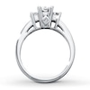 Thumbnail Image 2 of Previously Owned Ring 1 ct tw Princess-Cut Diamonds 14K White Gold