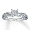 Thumbnail Image 1 of Previously Owned Ring 1/5 ct tw Diamonds 10K White Gold