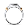 Thumbnail Image 2 of Previously Owned Men's Diamond Wedding Band 1 ct tw Round-cut 14K Two-Tone Gold