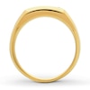 Thumbnail Image 1 of Previously Owned Men's Diamond Wedding Band 1/2 ct tw Round-cut 14K Yellow Gold