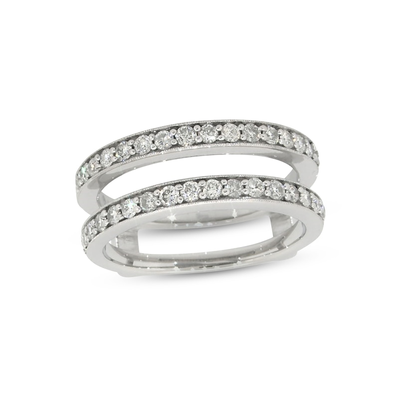 Main Image 1 of Previously Owned Diamond Enhancer Ring 3/4 ct tw Round-cut 14K White Gold