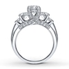 Thumbnail Image 2 of Previously Owned Three-Stone Diamond Ring 1-7/8 ct tw Round-cut 14K White Gold