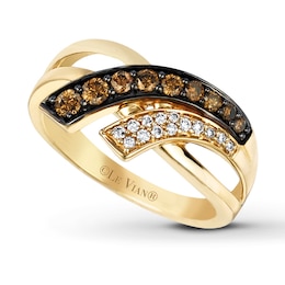 Previously Owned Le Vian Diamond Ring 3/8 ct tw 14K Honey Gold