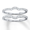 Thumbnail Image 1 of Previously Owned Double Wedding Band 3/8 ct tw Diamonds 14K White Gold