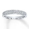 Thumbnail Image 0 of Previously Owned Diamond Anniversary Band 1/4 ct tw Round-cut 10K White Gold