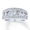 Thumbnail Image 0 of Previously Owned Diamond Anniversary Band 2 ct tw Round-cut 14K White Gold