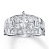 Thumbnail Image 0 of Previously Owned Diamond Engagement Ring 1-1/2 ct tw Marquise 14K White Gold