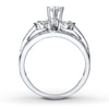 Thumbnail Image 1 of Previously Owned Diamond Engagement Ring 1-1/2 ct tw Marquise 14K White Gold